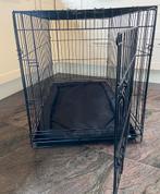 Bench voor hond L91xB57H65 zwart, Enlèvement, Comme neuf