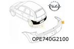Opel Meriva A (5/03-7/10) achterbumper  (te spuiten) (Bij PD, Opel, Pare-chocs, Enlèvement ou Envoi, Arrière