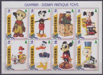 GUYANA :1996: Y.4093-4100 : @@Disney Antique Toys @@  beschikbaar voor biedingen