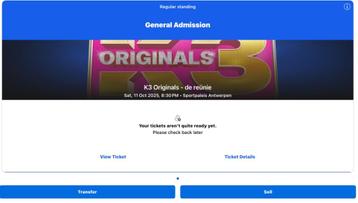 Billets à vendre (ou à échanger) pour K3 Reunion, Tickets & Billets, Deux personnes, Octobre