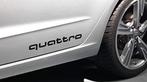 Audi quattro logo sticker, Autos : Divers, Tuning & Styling, Enlèvement ou Envoi