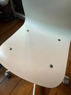 Chaise de bureau blanche, Maison & Meubles, Chaises, Minimal, Enlèvement, Utilisé, Blanc