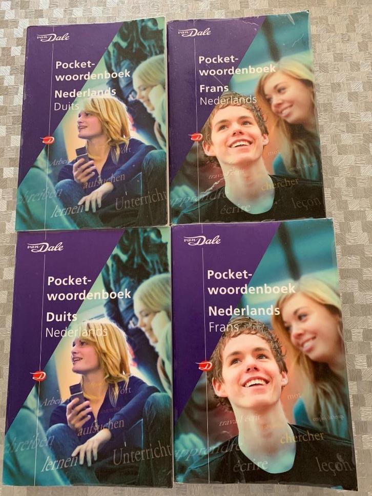pocket woordenboeken  Frans Engels Duits Spaans Nederlands, Boeken, Woordenboeken, Frans, Van Dale, Ophalen of Verzenden