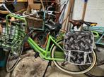 Groene Gazelle dames fiets met mandje vooraan - oerdegelijk, Fietsen en Brommers, Ophalen, Gebruikt, Gazelle
