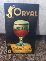 Glacoide reclamebord Orval 1979, Verzamelen, Merken en Reclamevoorwerpen, Ophalen of Verzenden, Zo goed als nieuw, Reclamebord