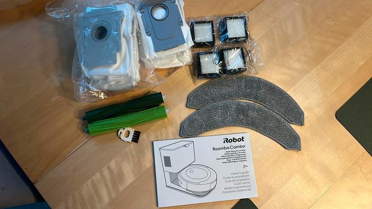 iRobot Roomba Combo j7+ - Wisselonderdelen, Elektronische apparatuur, Stofzuigers, Nieuw, Overige typen, 1600 tot 2000 watt, Stofzak