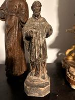 Antiek 16e / 17e eeuwse heiligen, Antiquités & Art, Art | Sculptures & Bois, Enlèvement ou Envoi