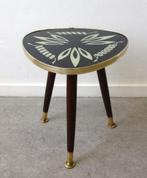 Vintage bijzettafel niertafel Rockabilly tafel Fifties, Ophalen of Verzenden, Gebruikt
