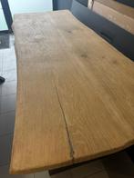 Boomstamtafel, Huis en Inrichting, Ophalen, 100 tot 150 cm, Vijf personen of meer, Rechthoekig