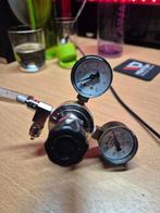 Oxyturbo CO2 drukregelaar met fijnaaldventiel, Dieren en Toebehoren, Ophalen of Verzenden, Gebruikt, Filter of Co2