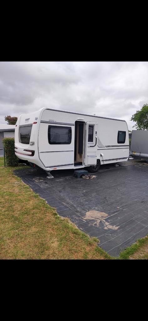 Fendt 495 apero + dorema voortent, Caravans en Kamperen, Caravans, Particulier, Fendt, Luifel, Ophalen of Verzenden