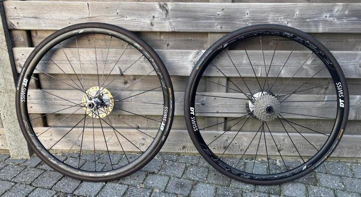DT Swiss R23 DB Spline wielset, Fietsen en Brommers, Fietsonderdelen, Gebruikt, Racefiets, Wiel, Ophalen