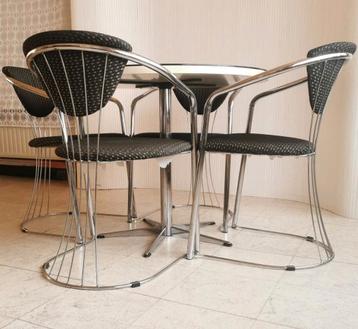 Vintage design stoelen  beschikbaar voor biedingen
