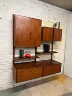 Vintage Danish wallunit 1960, Ophalen