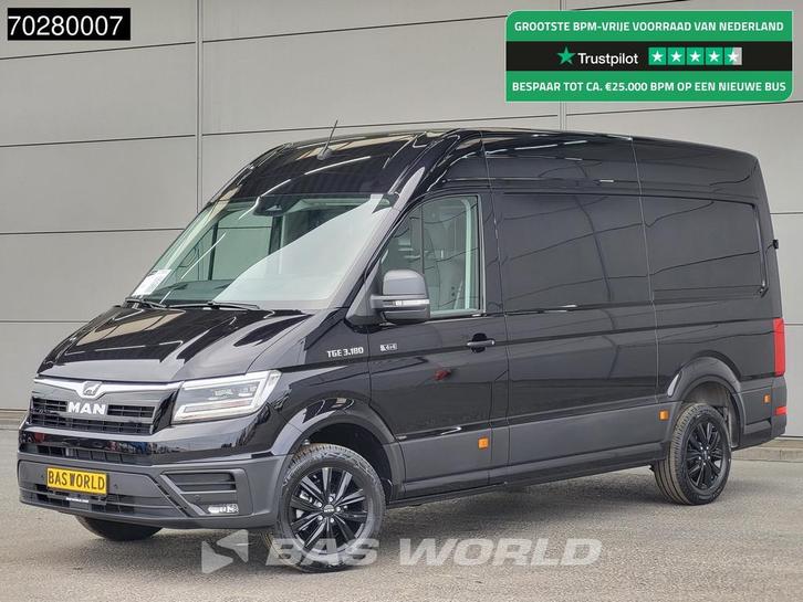 MAN TGE 3.180 4x4 Automaat 2025 Facelift L3H3 LED ACC Navi A, Auto's, Bestelwagens en Lichte vracht, Bedrijf, Te koop, 4x4, Achteruitrijcamera