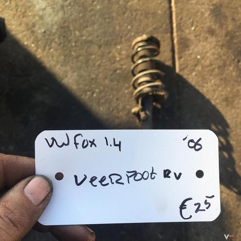 Vw Fox 1.4 2006 Veerpoot Rechtsvoor, Auto-onderdelen, Ophanging en Onderstel, Gebruikt, Ophalen of Verzenden