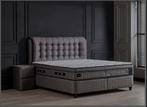 Drie luxe boxspring met opberg 120cm x 200cm 'Sevilla'', Huis en Inrichting, Ophalen, Gebruikt, Tweepersoons, 120 cm