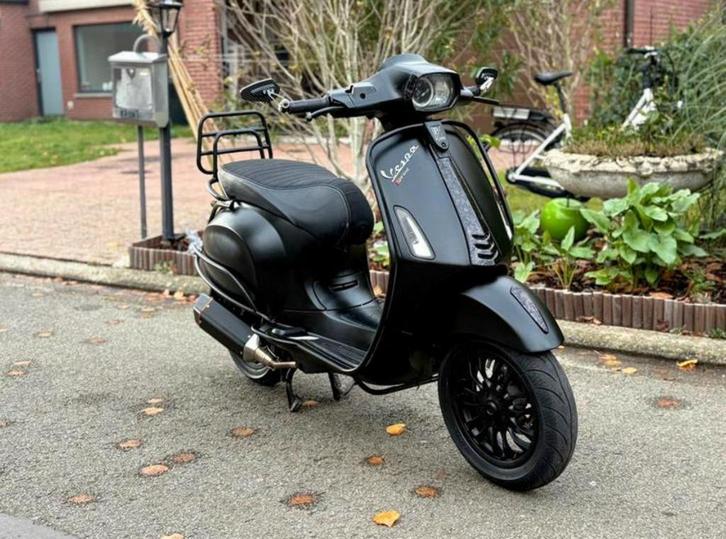Vespa Sprint A Klasse Matt Zwart, Fietsen en Brommers, Scooters | Piaggio, Zo goed als nieuw, Overige modellen, Klasse A (25 km/u)