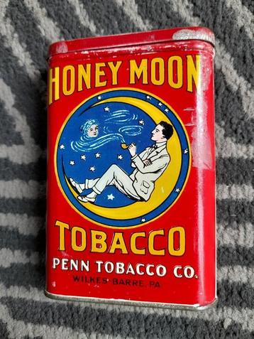 Tabaksdoos:  Honey Moon Tobacco beschikbaar voor biedingen