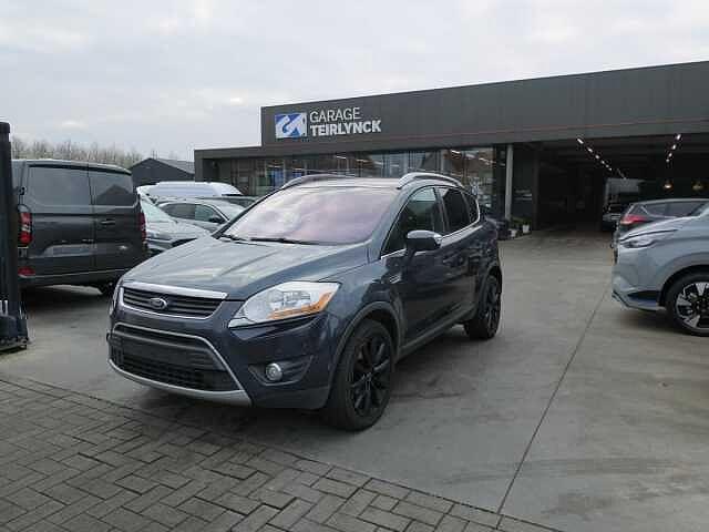 Ford Kuga 2.0 TDCi 136pk Titanium Pano Trekhaak '08, Auto's, Ford, Bedrijf, Kuga, ABS, Airbags, Airconditioning, Bluetooth, Centrale vergrendeling