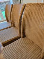 6 stoelen - Castle Loom, Huis en Inrichting, Stoelen, Ophalen, Gebruikt, Bruin, Riet of Rotan