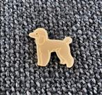 PIN - HOND - CHIEN - DOG - POEDEL, Verzenden, Gebruikt, Dier of Natuur, Speldje of Pin