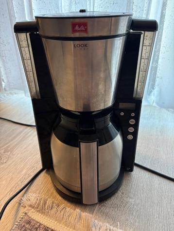 Machine à café Melitta Look Therm Timer, Electroménager, Café moulu, Réservoir d'eau amovible, Comme neuf, 4 à 10 tasses