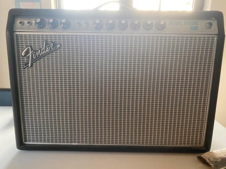 Fender Deluxe Reverb, Muziek en Instrumenten, Versterkers | Bas en Gitaar, Gebruikt, Gitaar, Minder dan 50 watt, Ophalen