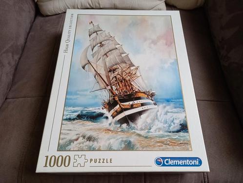 Puzzle Clementoni 1000 pièces - Amerigo Vespucci, Hobby & Loisirs créatifs, Sport cérébral & Puzzles, Utilisé, Puzzle, 500 à 1500 pièces