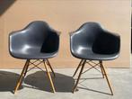 Vitra Eames Plastic Armchair - DAW, Ophalen, Zo goed als nieuw, Zwart, Kunststof