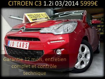 CITROËN C3 1.2 ESSENCE ‼️GARANTIE 1 AN CTOK‼️  beschikbaar voor biedingen