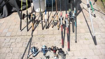 lot roofvishengels + molens beschikbaar voor biedingen