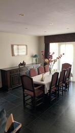 Complete eetkamer, Ophalen, Zo goed als nieuw, 8 stoelen of meer