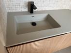 Wastafel Lavabo Top Solid Silk Grey – Nieuw in Doos!, Ophalen, Nieuw, 50 tot 100 cm, Wasbak of Wastafel