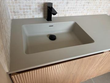 Wastafel Lavabo Top Solid Silk Grey – Nieuw in Doos!  beschikbaar voor biedingen