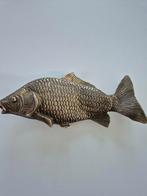 Verzilverde servethouder karper, Antiek en Kunst, Ophalen of Verzenden