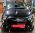 VERKOCHT!!! Toffe Fiat 500 abarth, Auto's, Fiat, Zwart, Zwart, Leder, Particulier