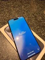 Apple iphone 15 Pro 128GB - Blue titanium - als nieuw, Telecommunicatie, Mobiele telefoons | Apple iPhone, Ophalen, 128 GB, Blauw