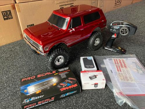 Traxxas Trx4 High Trail K5 Blazer Brushless met verlichting, Hobby en Vrije tijd, Modelbouw | Radiografisch | Auto's, Ophalen of Verzenden