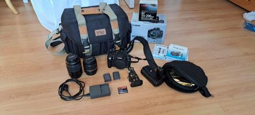 Objectifs Canon 18-55 et 55-200 Ultrasonic + appareil 350D, Audio, Tv en Foto, Foto | Lenzen en Objectieven, Zo goed als nieuw