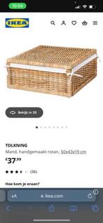 Rotan opbergmanden ikea, Enlèvement, Comme neuf