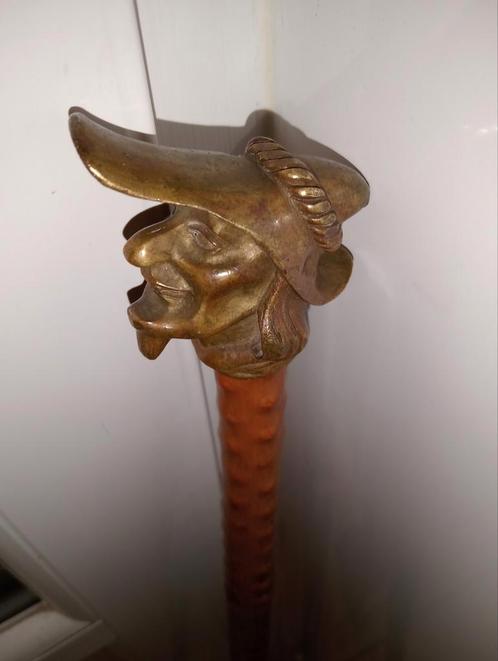 Oude wandelstokpuzzel (minstreel), Antiek en Kunst, Curiosa en Brocante, Ophalen of Verzenden
