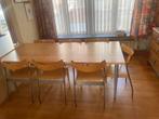 Tafel met 7 stoelen, Ophalen, Gebruikt
