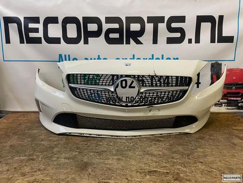 A KLASSE W176 FACELIFT VOORBUMPER ORIGINEEL ALLES LEVERBAAR, Auto-onderdelen, Carrosserie, Spatbord, Mercedes-Benz, Gebruikt, Ophalen of Verzenden