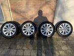 Originele Skoda 17 inch velgen (4) met Michelin zomerbanden, Auto-onderdelen, Banden en Velgen, Ophalen, Gebruikt, 255 mm, 17 inch