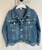 Donkerblauwe jeansjas meisje - 6 jaar, Kinderen en Baby's, Kinderkleding | Maat 116, Meisje, Trui of Vest, H&M, Ophalen of Verzenden