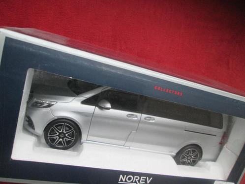 Mercedes Benz V-Klasse AMG Line silber 1:18 Norev, Hobby en Vrije tijd, Modelauto's | 1:18, Zo goed als nieuw, Auto, Norev, Ophalen of Verzenden