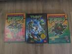 3 DVD's Teenage Mutant Ninja Turtles, TV fiction, À partir de 6 ans, Utilisé, Enlèvement ou Envoi