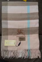 Burberry Sjaal van kasjmier met ruitdessin 170 x 30 cm, Kleding | Dames, Ophalen of Verzenden, Nieuw, Sjaal