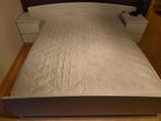 Compleet bed, Ophalen, Gebruikt, Wit, Tweepersoons